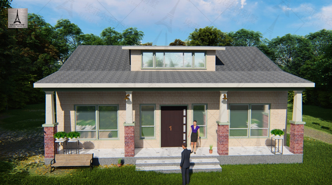 石家莊輕鋼別墅廠家案例 石家莊輕鋼別墅廠家案例