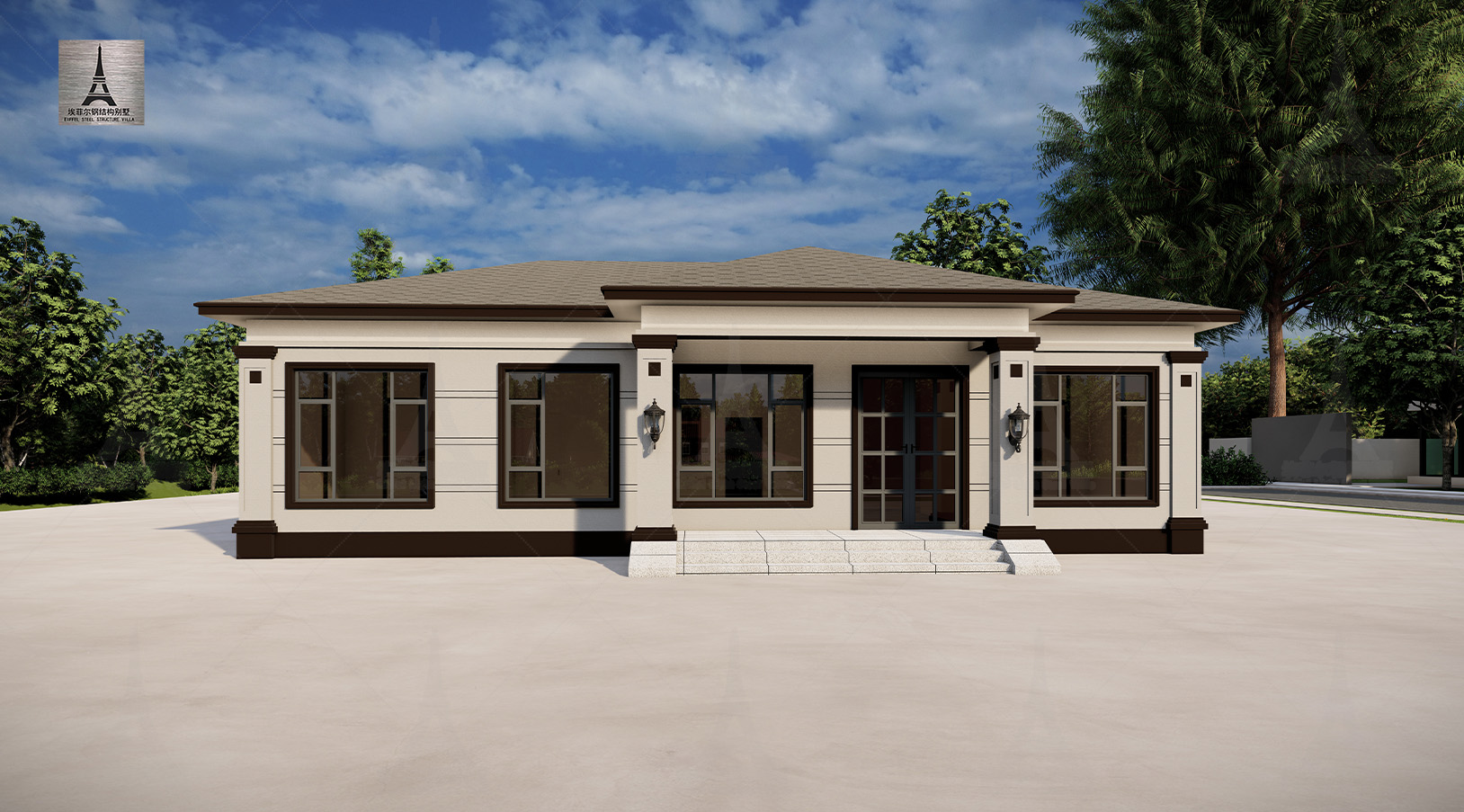 滄州輕鋼別墅設計