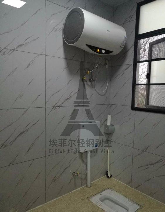 98平米造價19萬輕鋼別墅項目案例內裝修衛(wèi)生間