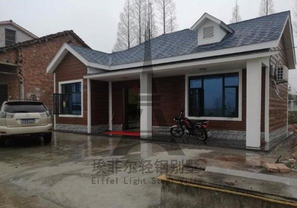 98平米造價19萬輕鋼別墅項目案例2